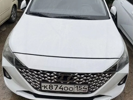 Аренда авто Аренда белого Hyundai Solaris 2020 в Сочи в Сочи